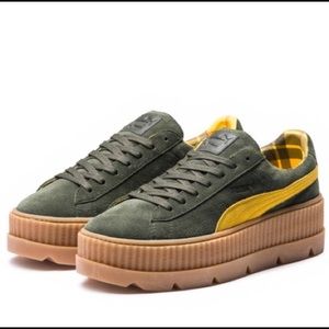 Fenty puma women's cleated creeper suede sneakers